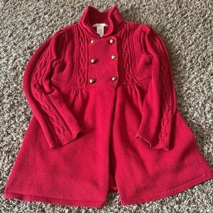 Stylish Red Kids Coat